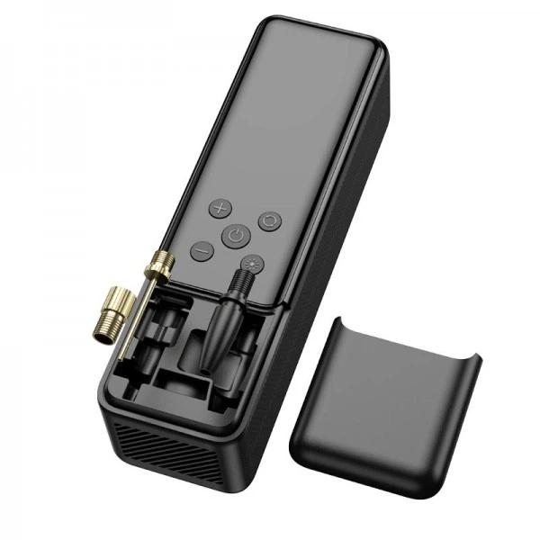 Автомобільний насос HOCO ZP5 May smart air pump Black (6931474795526) (15266) - изображение 6