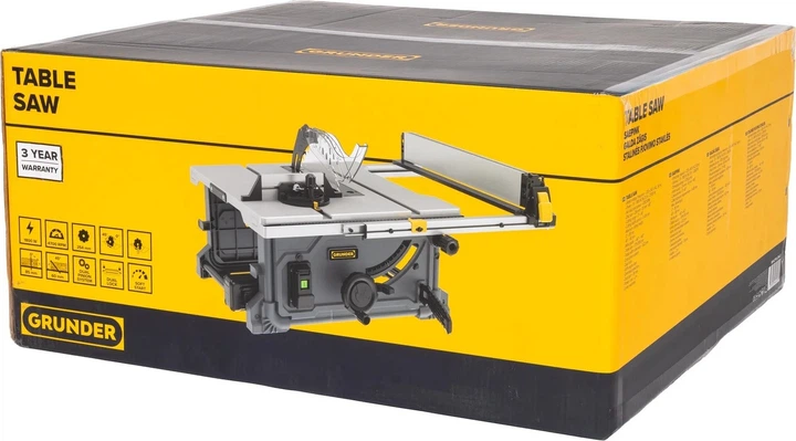 Piła stołowa Grunder 1800 W 254 mm (M1H-ZP12-254-3) - obraz 5