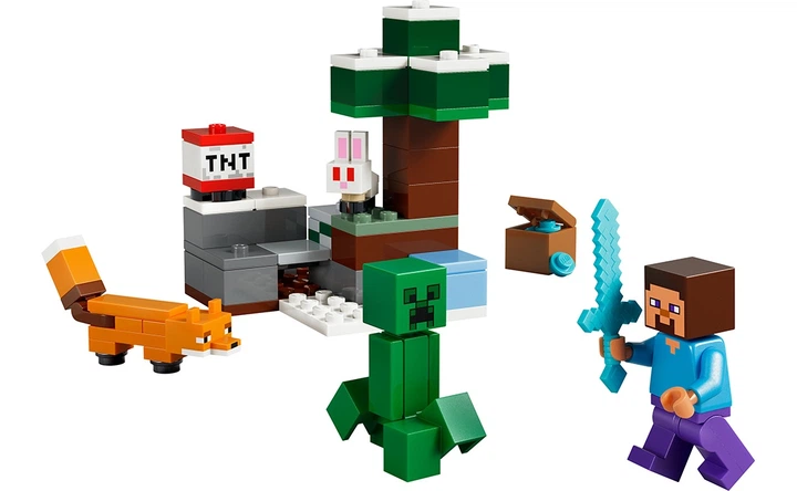 Конструктор LEGO Пригоди Стіва в тайзі 179 деталей (21583) - изображение 3