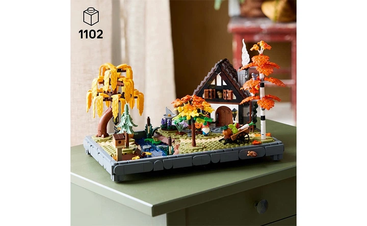 Конструктор LEGO Осінній котеджний сад 1102 деталей (11372) - изображение 4