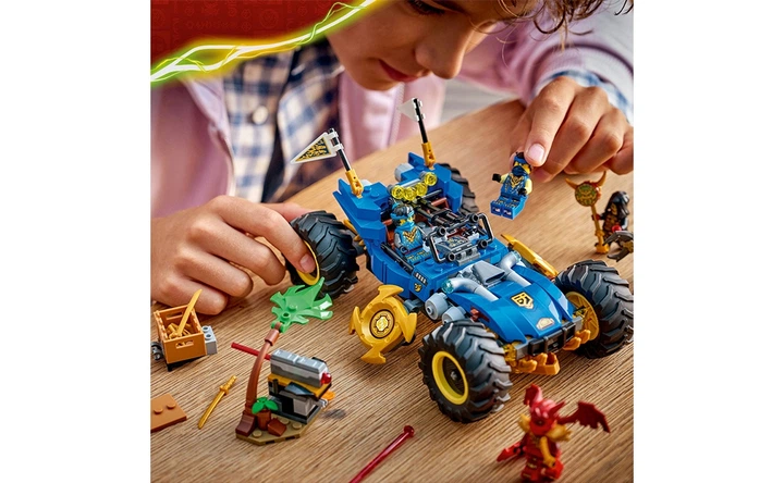 Конструктор LEGO Автомобіль-трансформер Джея 387 деталей (71856) - изображение 6