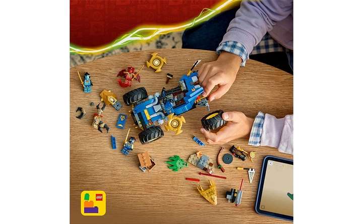 Конструктор LEGO Автомобіль-трансформер Джея 387 деталей (71856) - изображение 8