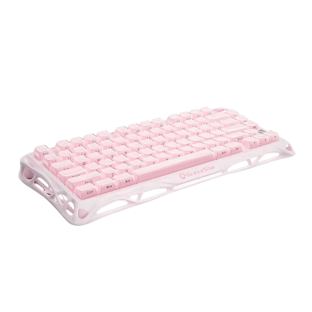 Клавіатура Gravastar K1 Sakura Pink - Фото 1 Клавіатура Gravastar K1 Sakura Pink - зображення 1
