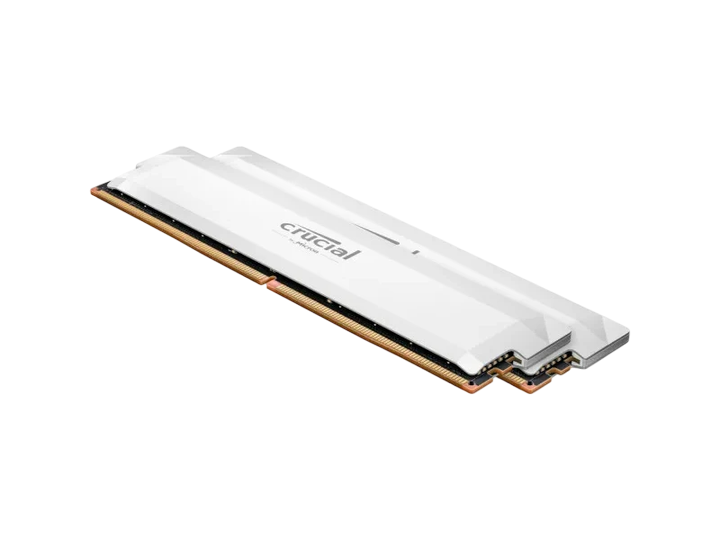 Оперативна пам'ять Crucial 32GB (2x16GB) DDR5 6000MHz Pro Overclocking White (CP2K16G60C36U5W) - зображення 3