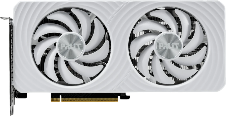 Видеокарта GeForce RTX 5060 Ti 8GB Palit White OC (NE7506TU19P1-GB2062M) - Фото 2 Видеокарта GeForce RTX 5060 Ti 8GB Palit White OC (NE7506TU19P1-GB2062M) - изображение 2