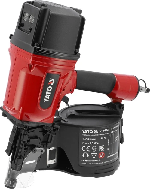 Gwoździarka pneumatyczna YATO na gwoździe 65-100 mm YT-09224 - obraz 2