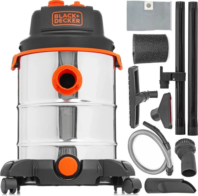 Odkurzacz przemysłowy Black+Decker BXVC30XTDE 1600 W 30 l (51689-V) - obraz 4