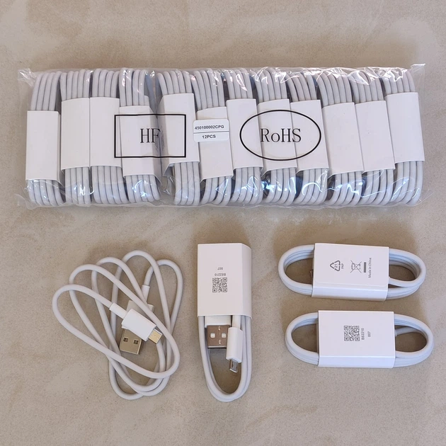 Кабель data Xiaomi USB - Micro 3A (10W, 18W, 22.5W, 27W) White 80 см. для быстрой зарядки смартфона, планшета, Сяомі, Poco, Redmi Note - изображение 8