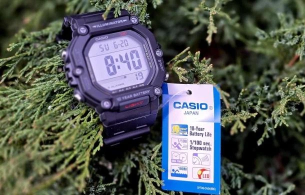 Чоловічий годинник Casio AE-1600H-1A - изображение 10