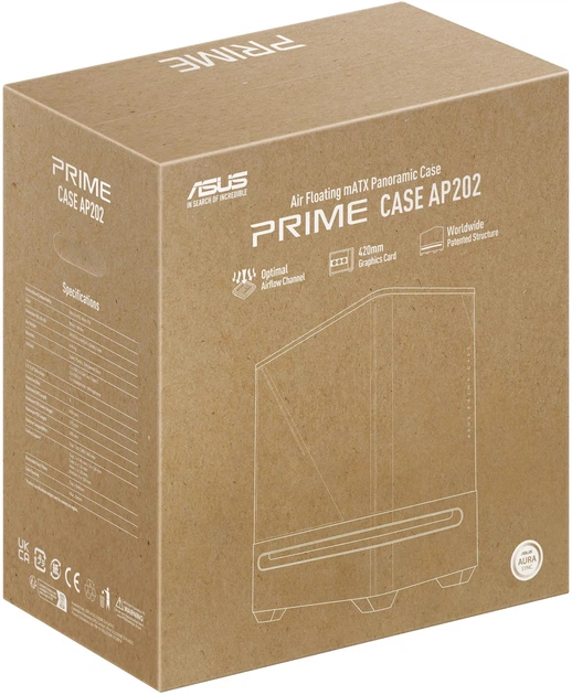 Obudowa ASUS Prime AP202 TG ARGB White (90DC00P3-B19000) - obraz 19