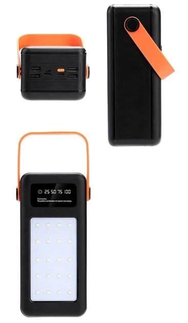 Корпус Power Bank на 35 акумуляторів 18650 з ліхтарем та швидкою зарядкою 22.5W (PD / QC) - изображение 6