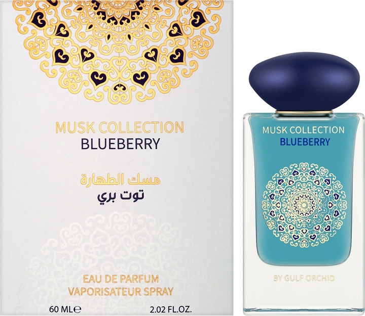 Парфумована вода унісекс Gulf Orchid Musk Collection Blueberry 60 мл (6290362160984) - зображення 2