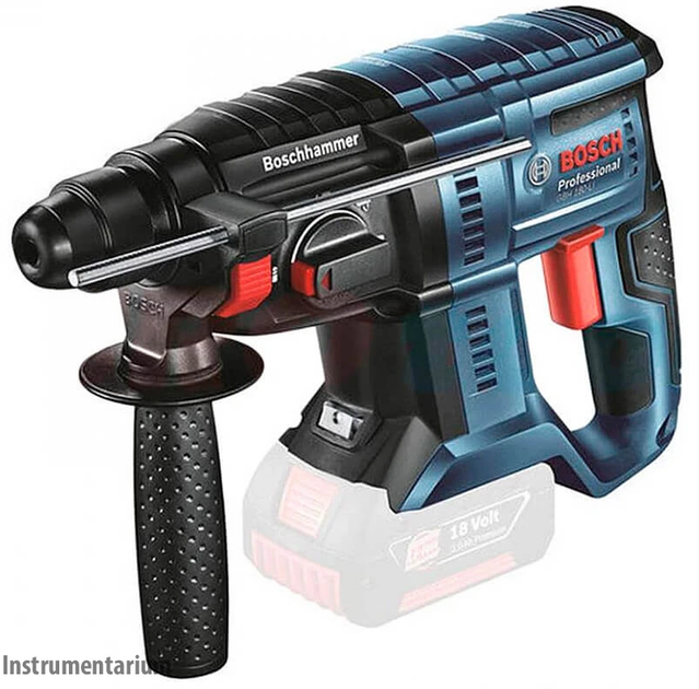 Набір інструментів Bosch Professional перфоратор GBH 180-LI + GSR 18V-50 + GWS 180-LI : з АКБ 2шт 18V TR_0615990M32 - Фото 2 Набір інструментів Bosch Professional перфоратор GBH 180-LI + GSR 18V-50 + GWS 180-LI : з АКБ 2шт 18V TR_0615990M32 - зображення 2