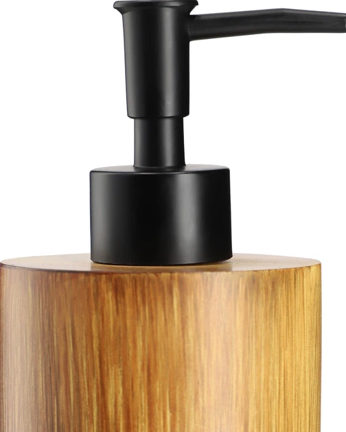 Дозатор для мила Kadax Laon 350 мл Коричневий (K7946) - зображення 4