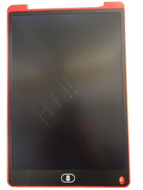 Графический планшет LCD Writing Tablet 12 дюймов Планшет для рисования Red (HbP050391) - изображение 4