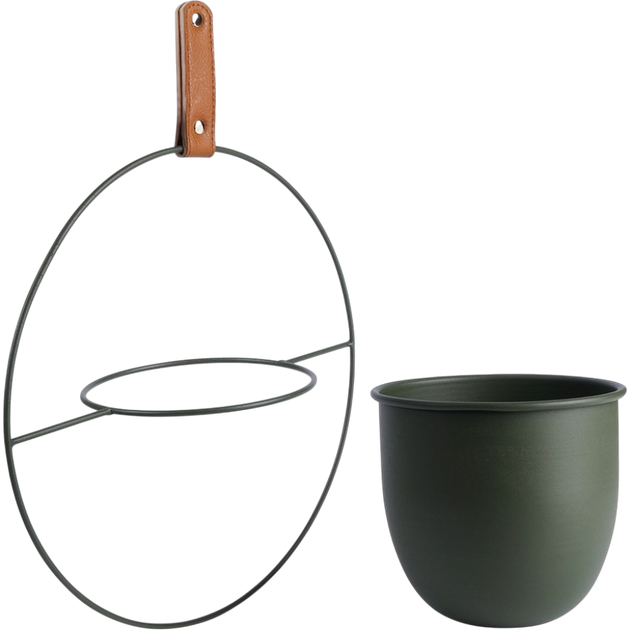 Osłonka na doniczkę wisząca Home & Styling 30 cm (569744) - obraz 3