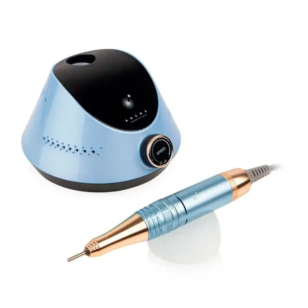 Профессиональный фрезер для маникюра и педикюра Bucos Nail Drill X2 PRO Ocean Blue, 65 Вт, 35000 оборотов - изображение 2