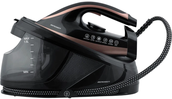 Żelazko z generatorem pary Berdsen BD-334 Czarne z miedzią - obraz 2