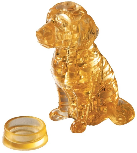 Puzzle 3D Crystal HCM Kinzel Pies 41 element (4018928591223) - obraz 2