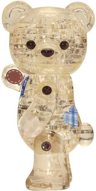 Puzzle 3D Crystal HCM Kinzel Miś Biały 48 elementów (4018928591919) - obraz 4