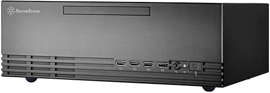 Obudowa SilverStone ML11B Micro-ATX Black (SST-ML11B) - obraz 2