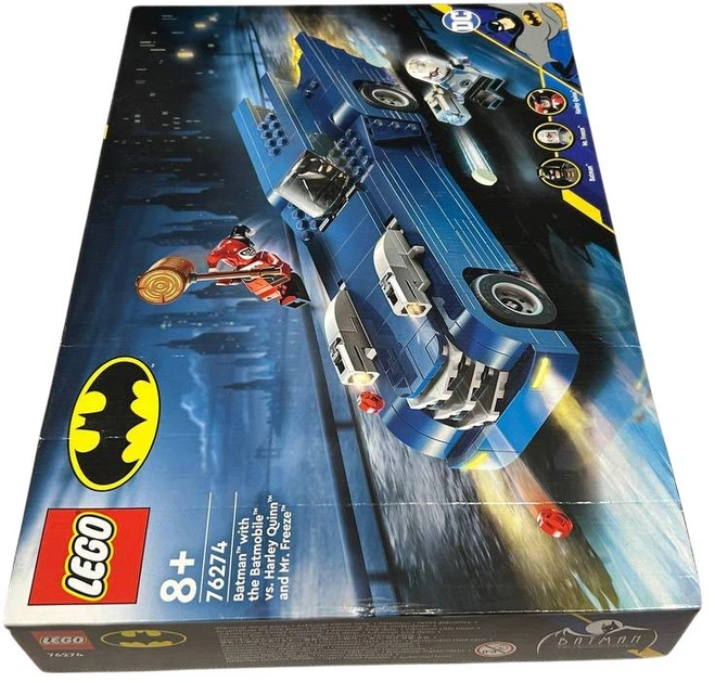 Zestaw klocków LEGO DC Batman z Batmobilem kontra Harley Quinn i Mr. Freeze 435 elementów (76274) (955555909000463) - Outlet - obraz 4