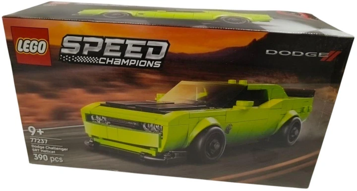 Конструктор LEGO Speed Champions Спортивний автомобіль Dodge Challenger SRT Hellcat 390 деталей (77237) (955555915421562) - Уцінка - зображення 3