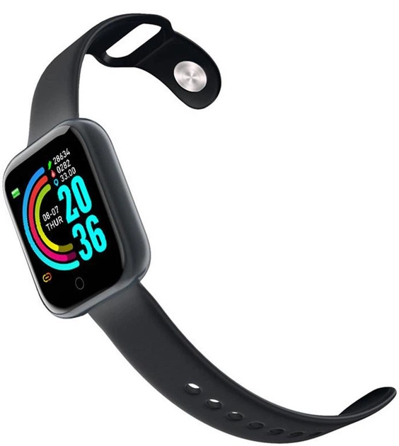 Смарт-часы Smart Watch Y68 Черный - Уценка - изображение 3