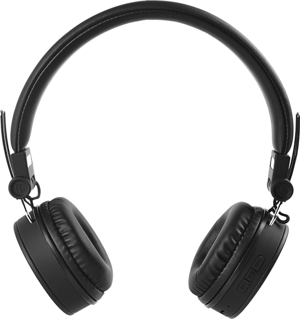 Бездротові навушники Streetz HL-BT400 Black (7333048046147) - Фото 2 Бездротові навушники Streetz HL-BT400 Black (7333048046147) - зображення 2