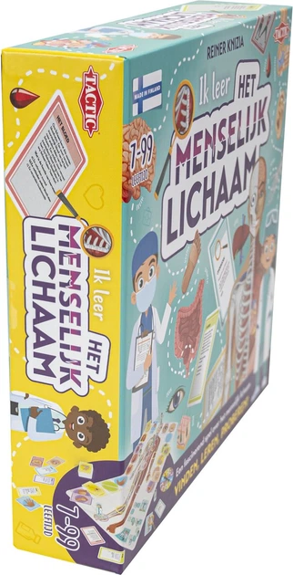 Gra planszowa Tactic Się uczę - ludzkie ciało (6416739605500) - obraz 9