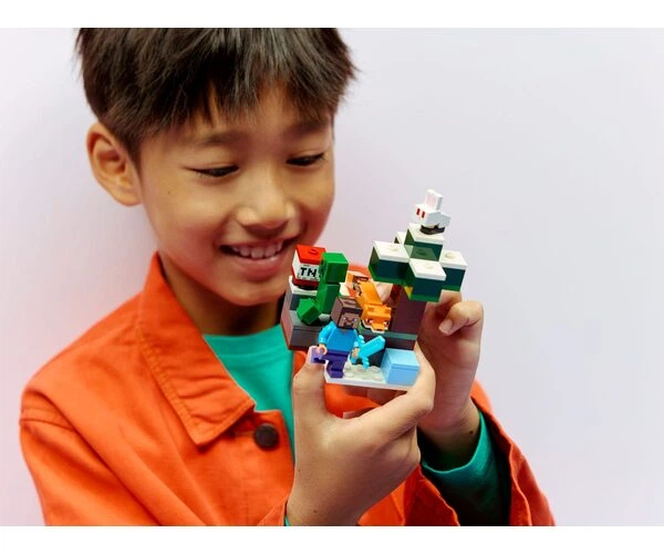 Конструктор LEGO Minecraft Пригоди Стіва у тайзі (21583) - изображение 3