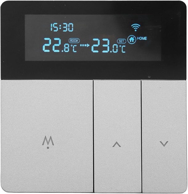 Витринный образец Домашний термостат с подсветкой Смарт термостат wifi smart thermosstat Google assistant Amazon Alexa - изображение 2