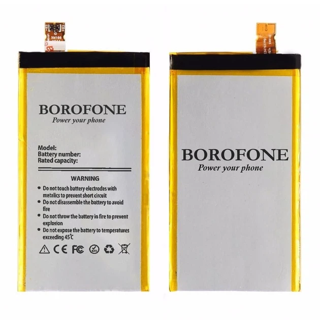 Акумулятор Borofone LIS1594ERPC для Sony E5823 Z5 Compact/E5803 - Фото 1 Акумулятор Borofone LIS1594ERPC для Sony E5823 Z5 Compact/E5803 - зображення 1