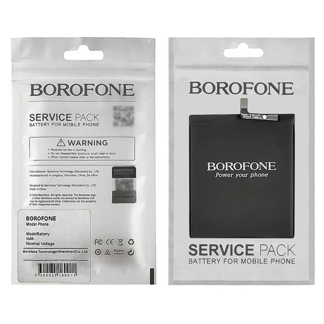 Аккумулятор Borofone BN39 для Xiaomi Mi Play - Фото 1 Аккумулятор Borofone BN39 для Xiaomi Mi Play - изображение 1