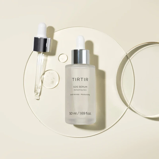Сыворотка для лица Tirtir Sos Refreshing Skin успокаивающая регенерирующая 50 мл - Фото 2 Сыворотка для лица Tirtir Sos Refreshing Skin успокаивающая регенерирующая 50 мл - изображение 2