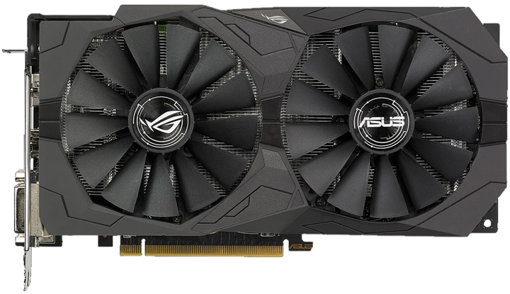 Видеокарта AMD Radeon RX 570 4GB Asus ROG Strix Gaming (ROG-STRIX-RX570-4G-GAMING) Б/У - изображение 2