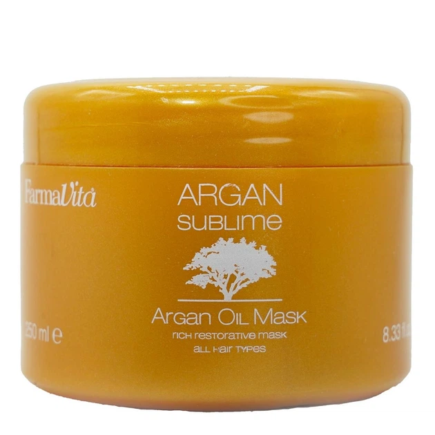 Маска FarmaVita з аргановою олією Argan Sublime Mask 250 мл - Фото 1 Маска FarmaVita з аргановою олією Argan Sublime Mask 250 мл - зображення 1