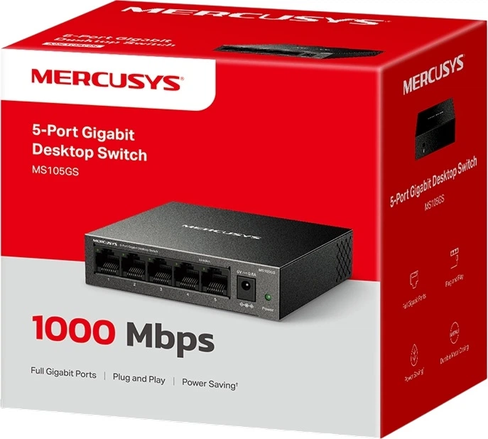 Switch Mercusys MS105GS - obraz 4
