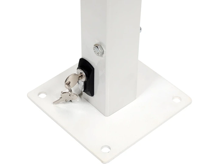 Блокада паркувальна Yato YT-55756 складана із замком стовпчик (5906083119279) - зображення 3