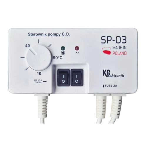 Автоматика KG Elektronik SP-03 для циркуляційного насоса ЦО твердопаливного котла - Фото 1 Автоматика KG Elektronik SP-03 для циркуляційного насоса ЦО твердопаливного котла - зображення 1