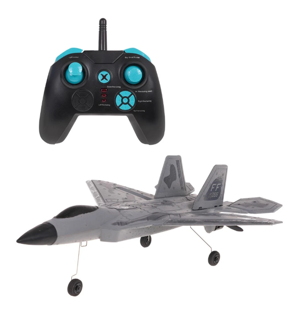 Самолет истребитель на радиоуправлении детский Ramiz Raptor F-22 с LED-подсветкой - Фото 2 Самолет истребитель на радиоуправлении детский Ramiz Raptor F-22 с LED-подсветкой - изображение 2