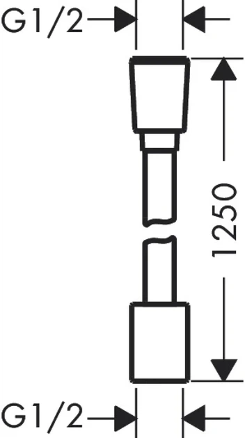 Шланг для душу HANSGROHE Designflex Planet Edition 1.25 м, Sand (28221210) - изображение 3