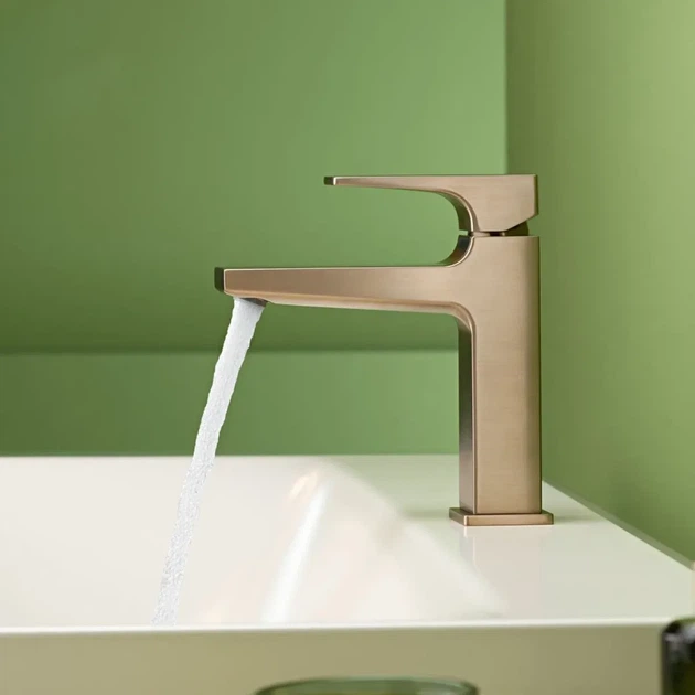 Змішувач hansgrohe Metropol для раковини із зливним клапаном Push-Open 32507140 бронза - зображення 8
