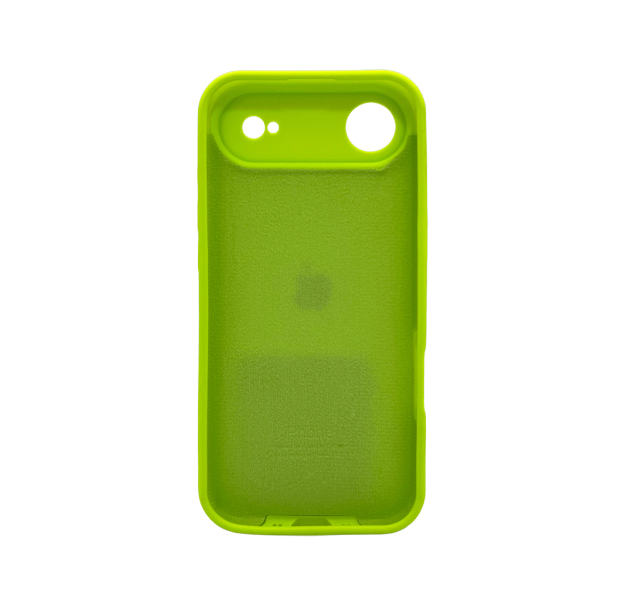 Захисний чохол-накладка Silicone Full Case AA Camera Protect для Apple iPhone 17 Air Shiny Green (FullAAi17A-24) - зображення 2