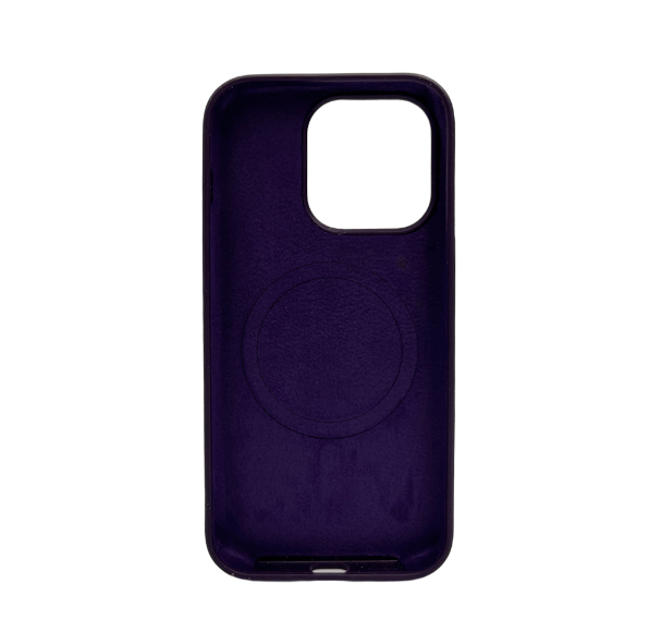 Захисний чохол-накладка Cosmic Silicone Case Magnetic для Apple iPhone 14 Pro Max Dark Purple (SilMag14PM-30) - зображення 2