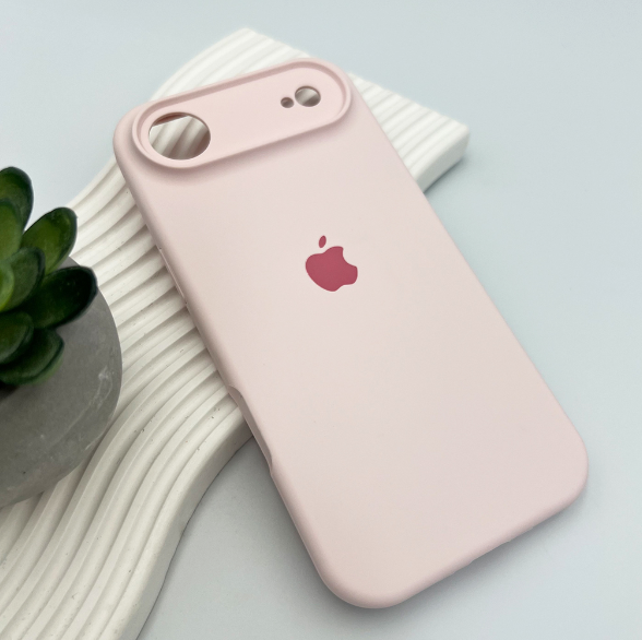 Защитный чехол-накладка Silicone Full Case AA Camera Protect для Apple iPhone 17 Air Dusty Pink (FullAAi17A-57) - изображение 3