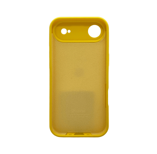 Захисний чохол-накладка Silicone Full Case AA Camera Protect для Apple iPhone 17 Air Canary Yellow (FullAAi17A-33) - Фото 2 Захисний чохол-накладка Silicone Full Case AA Camera Protect для Apple iPhone 17 Air Canary Yellow (FullAAi17A-33) - зображення 2
