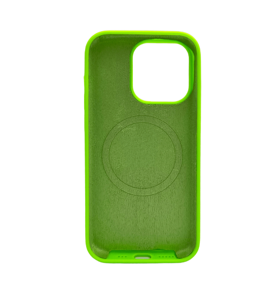 Захисний чохол-накладка Cosmic Silicone Case Magnetic для Apple iPhone 16 Pro Max Shiny Green (SilMag16PM-53) - зображення 2