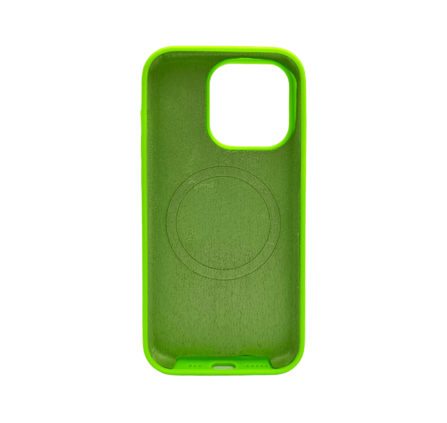 Защитный чехол-накладка Cosmic Silicone Case Magnetic для Apple iPhone 14 Pro Max Shiny Green (SilMag14PM-53) - изображение 2