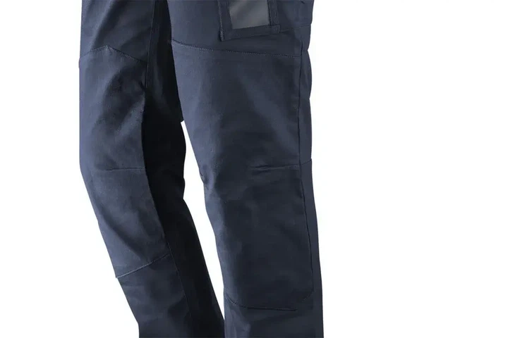 Штани робочі Neo Tools Camo Navy, відсік для наколінників, потрійний шов, L(52), синій темний (00133989) - изображение 3